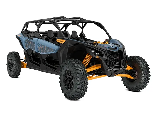 2026 Can-Am Maverick X3 MAX RS TURBO RR Scandi Blue & Orange Crush