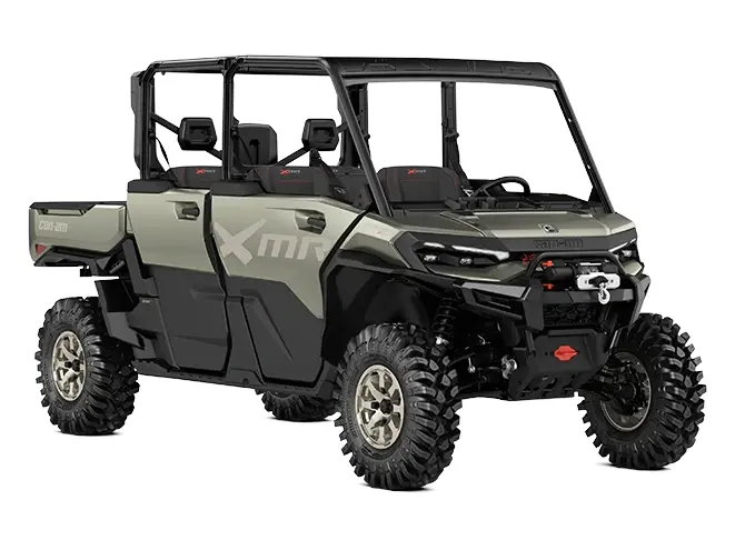 Can-Am Defender MAX X mr avec demi-portes HD11 Loft Green Satin 2026