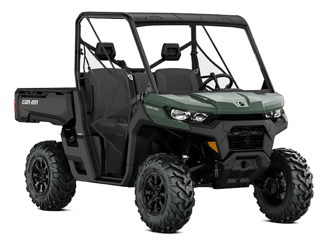 2026 Can-Am Defender Defender DPS Compass Green HD10 alt