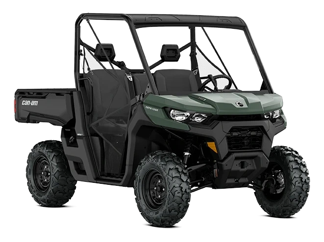 2026 Can-Am Defender Defender Compass Green HD7 alt