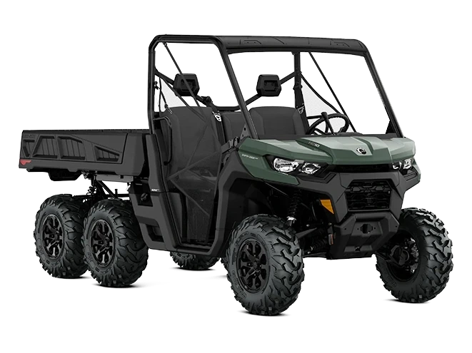 2026 Can-Am Defender Defender 6x6 DPS Compass Green HD10 alt