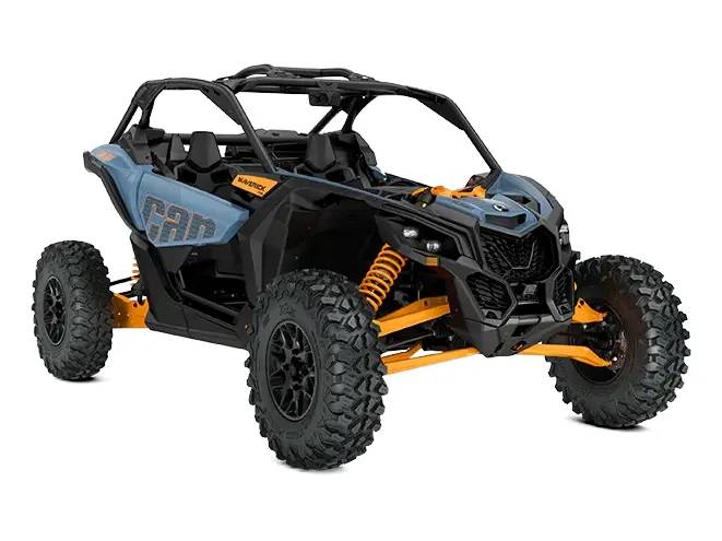 2026 Can-Am Maverick X3 RS TURBO Scandi Blue & Orange Crush