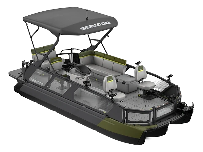 2026 Sea-Doo Switch Fish Switch Fish 21 Wilderness Green 230 hp alt