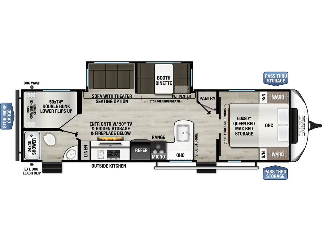 2025 Coachmen Northern Spirit 2560RK