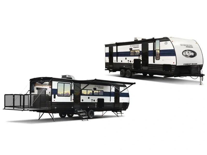 Forest River Cherokee Grey Wolf Cherokee Grey Wolf 26DJSE Floorplan 2025 alt