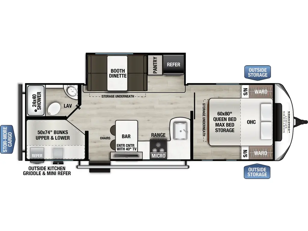 2025 Coachmen Northern Spirit 2457BH