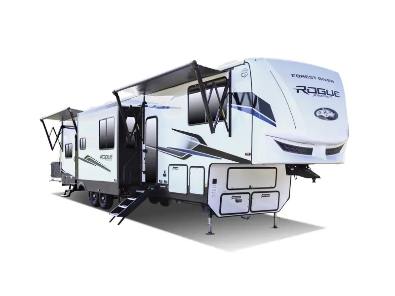 Forest River Rogue Armored Fifth Wheels Rogue Armored Fifth Wheels 351G2 Floorplan 2025 alt
