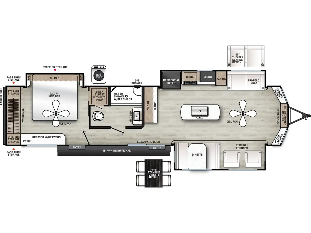 2025 Coachmen Catalina Destination Series 43CONDO