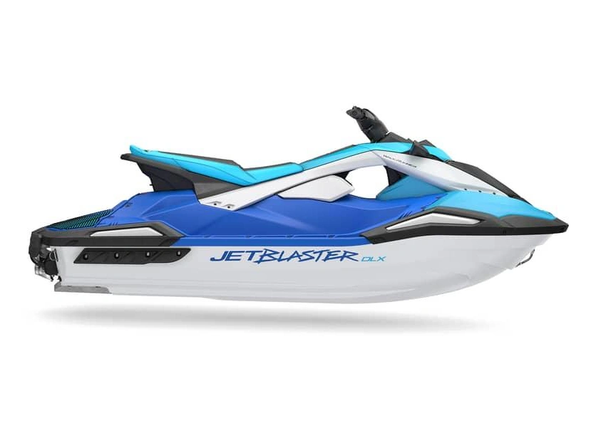 2026 Yamaha JetBlaster DLX 3-UP JetBlaster DLX 3-UP Azure Blue/White alt