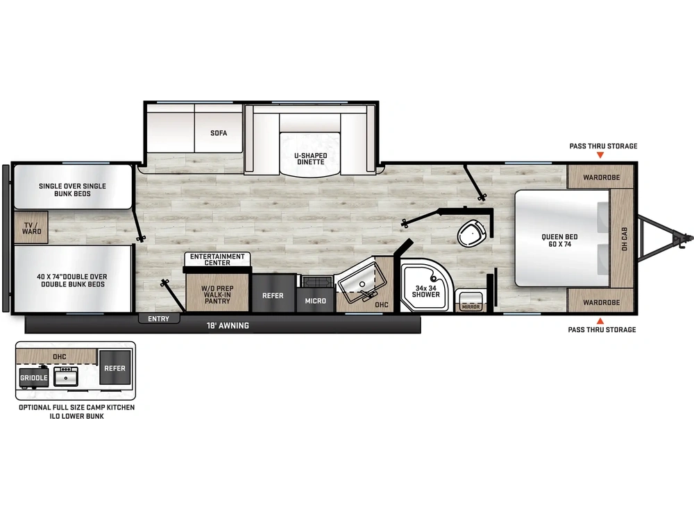 2025 Coachmen Catalina Summit Series 8 Catalina Summit Series 8 281QBUNK alt