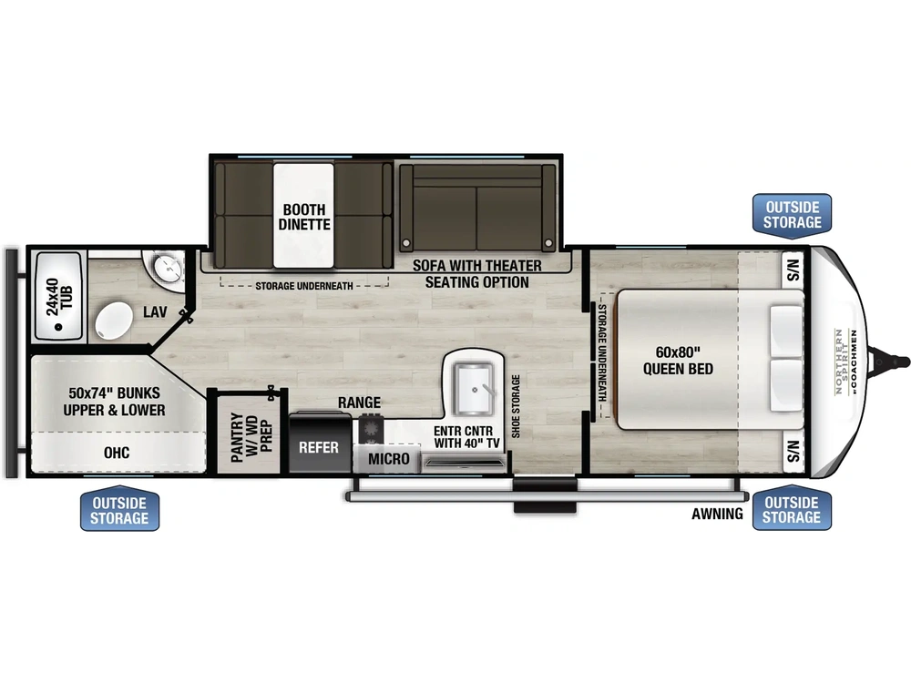 2025 Coachmen Northern Spirit SE Northern Spirit SE 26BH alt