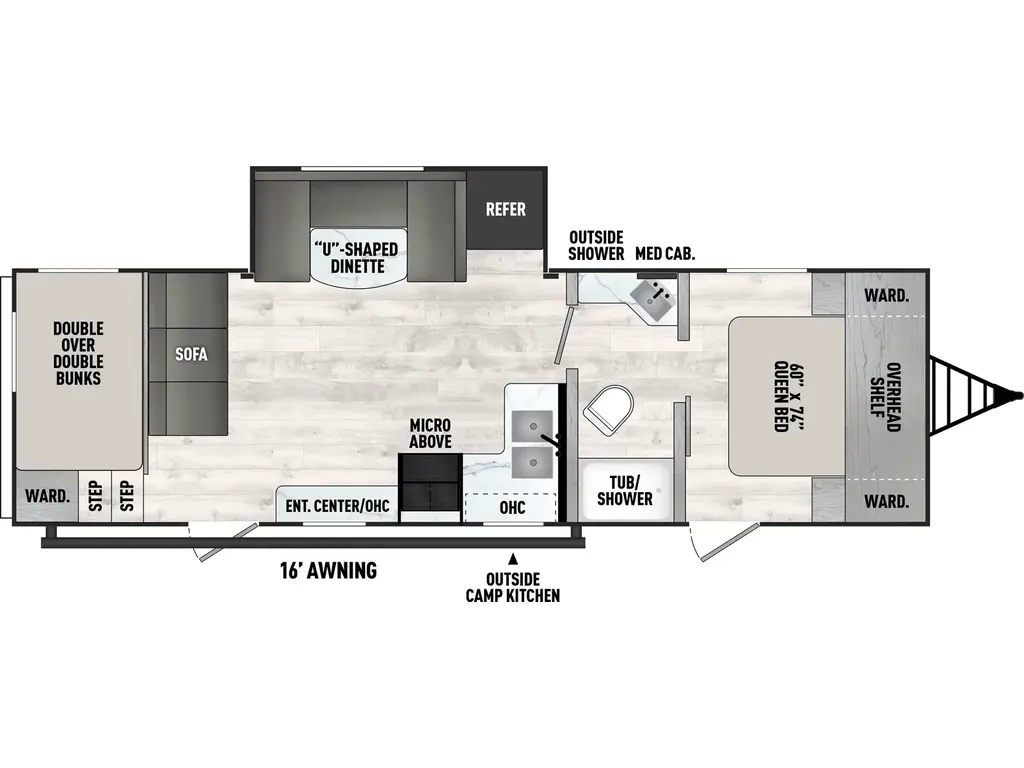2025 Coachmen Clipper Travel Trailers 262BHS