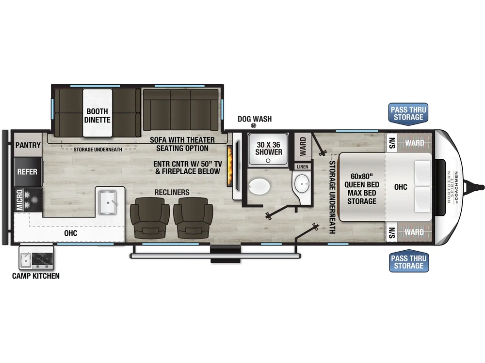 2025 Coachmen Northern Spirit Northern Spirit 2965RK alt