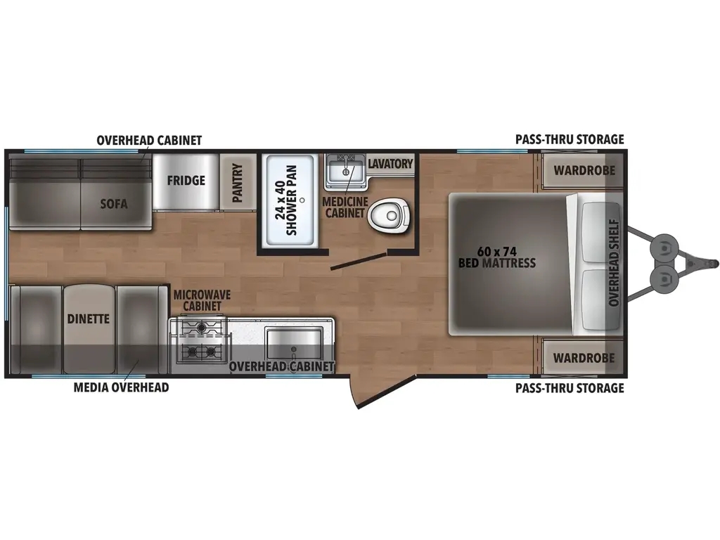 2025 Coachmen Shasta I-5 Edition & Compact 18FQ