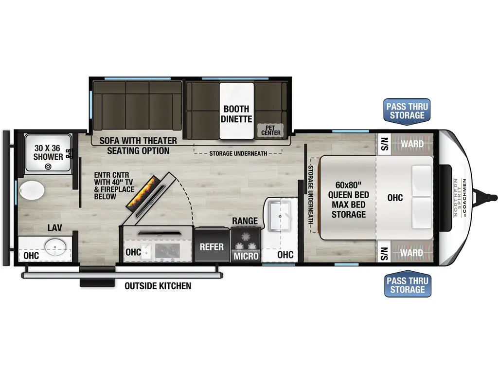 2025 Coachmen Northern Spirit 2457BH