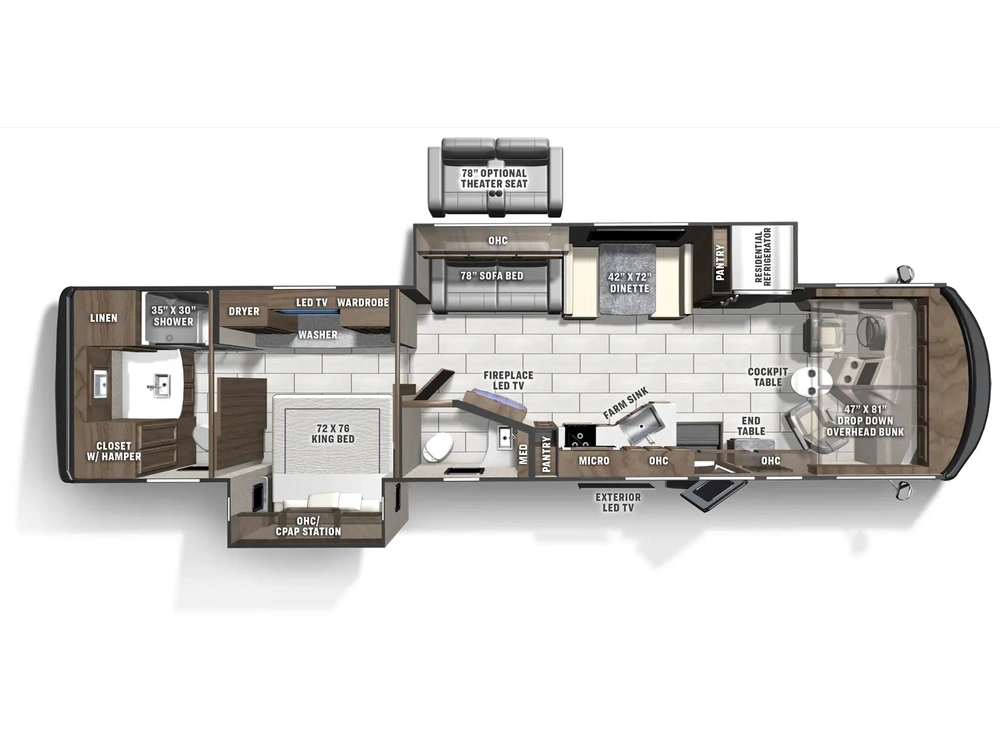 2025 Coachmen Sportscoach SRS Sportscoach SRS 354QS alt