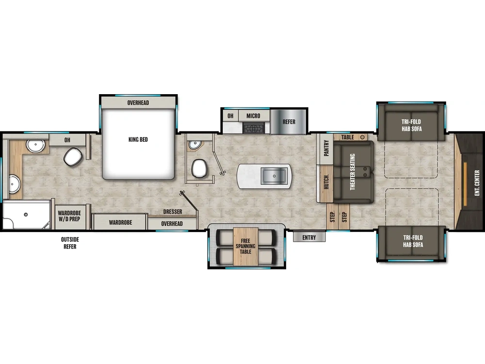 Coachmen Brookstone Brookstone 370RLLO 2025