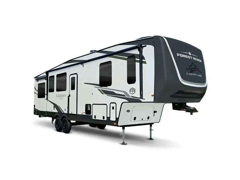 Forest River Flagstaff Classic Fifth Wheels Flagstaff Classic Fifth Wheels F301RKS Floorplan 2025 alt