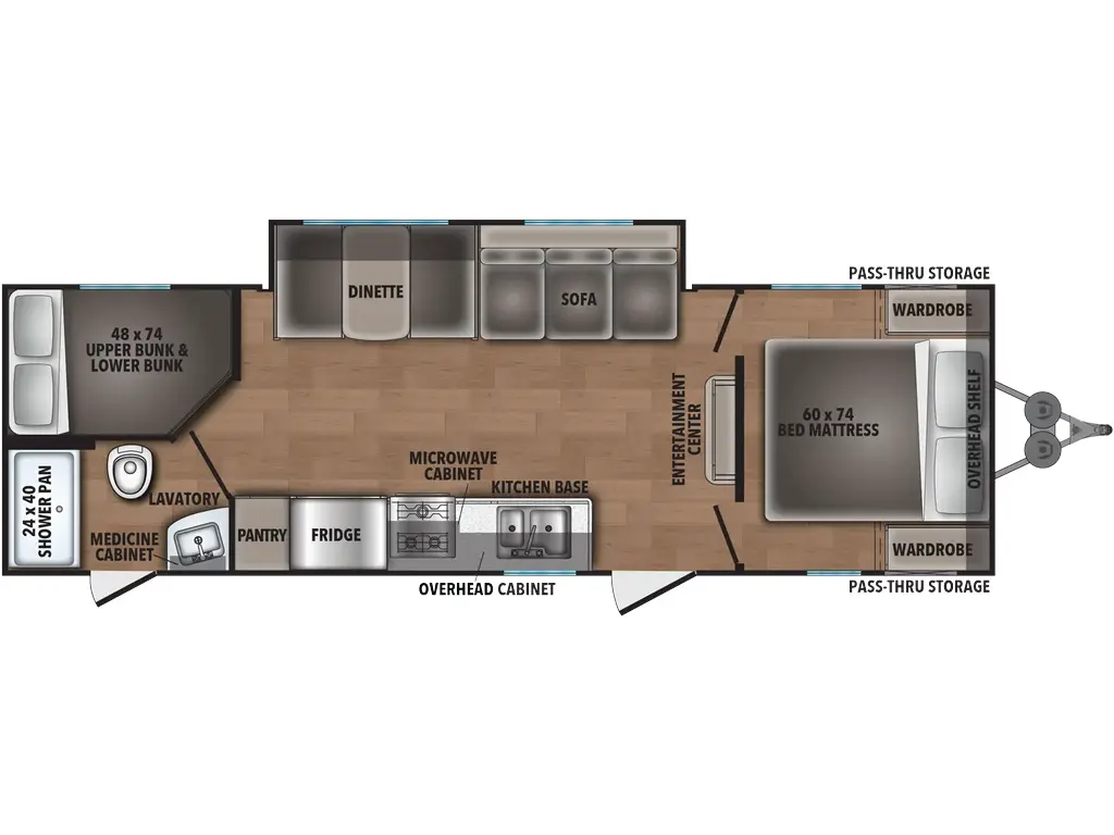 2025 Coachmen Shasta 25RB