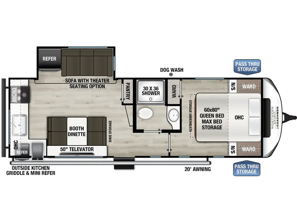 2025 Coachmen Northern Spirit 2560RK