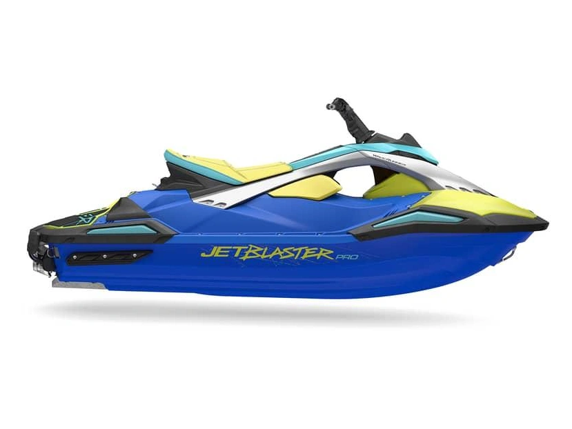 2026 Yamaha JetBlaster PRO 2-UP JetBlaster PRO 2-UP Azure Blue/Lunar Yellow alt