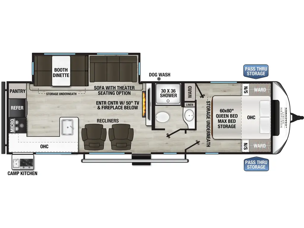 2025 Coachmen Northern Spirit 2457BH