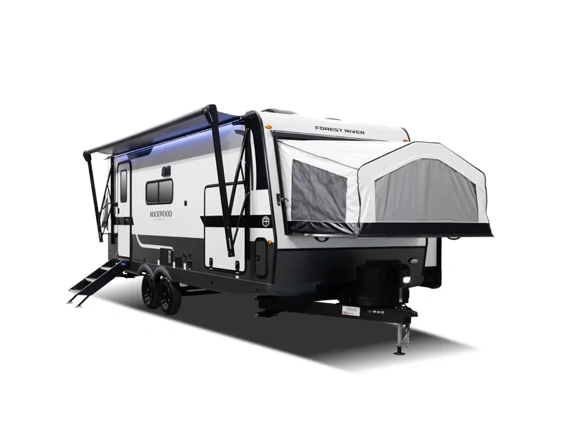 Forest River Rockwood Roo Rockwood Roo 17E Floorplan 2025 alt