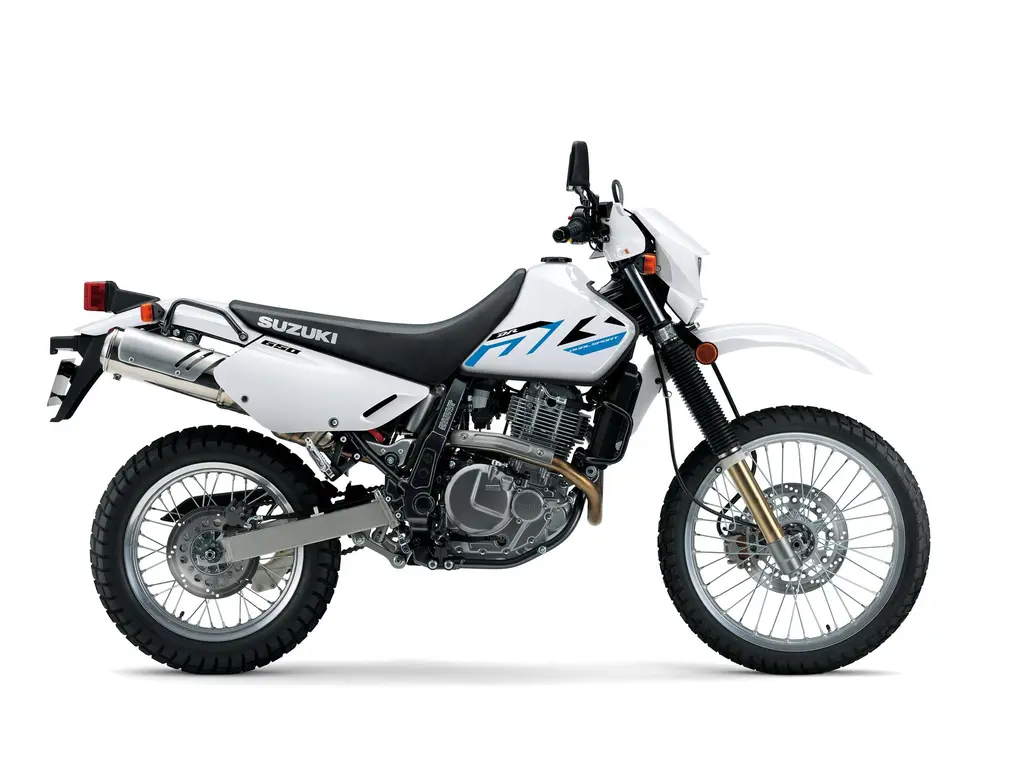 Suzuki DR650SE Blanc Spécial Intense 2026