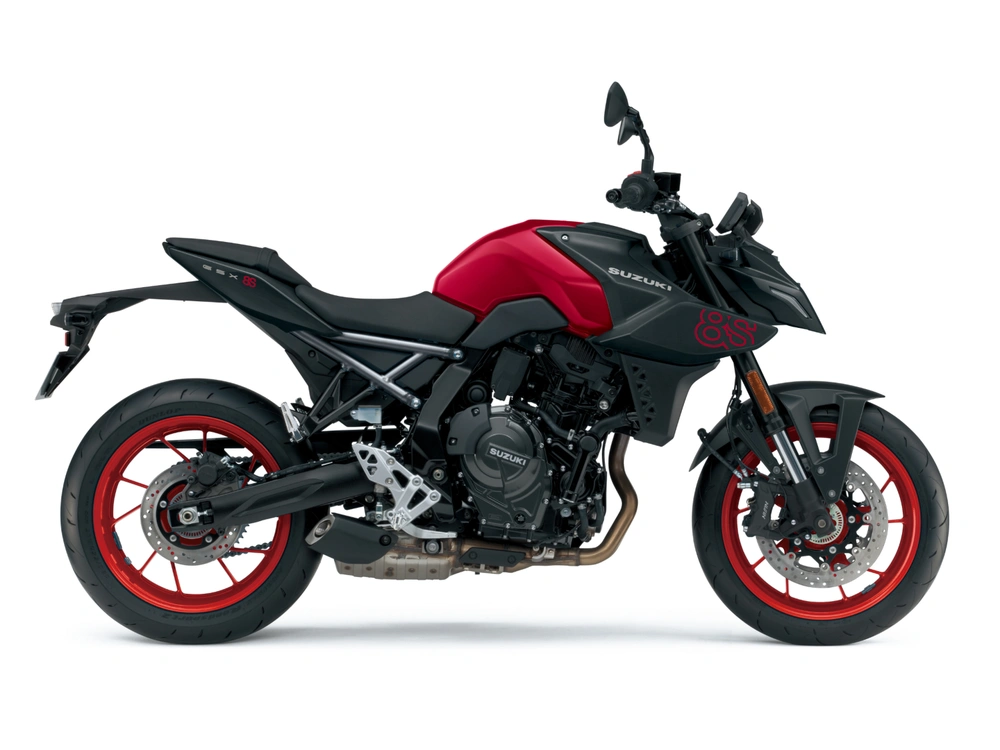 Suzuki GSX-8S GSX-8S Noir Mat Métallisé N° 2 Et Argent Épée Mat Métallisé 2026 alt