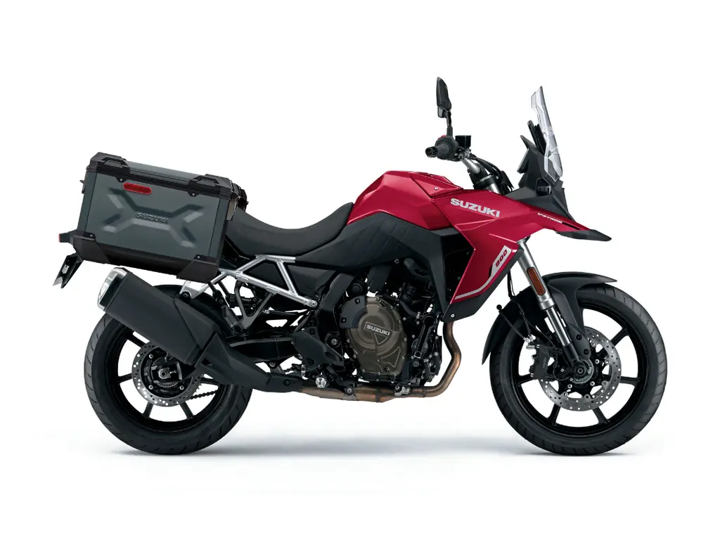 2026 Suzuki V-Strom 800 Touring Candy Daring Red