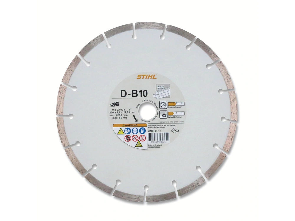 2025 Stihl Diamond Cutting Wheel - Concrete Diamond Cutting Wheel - Concrete alt