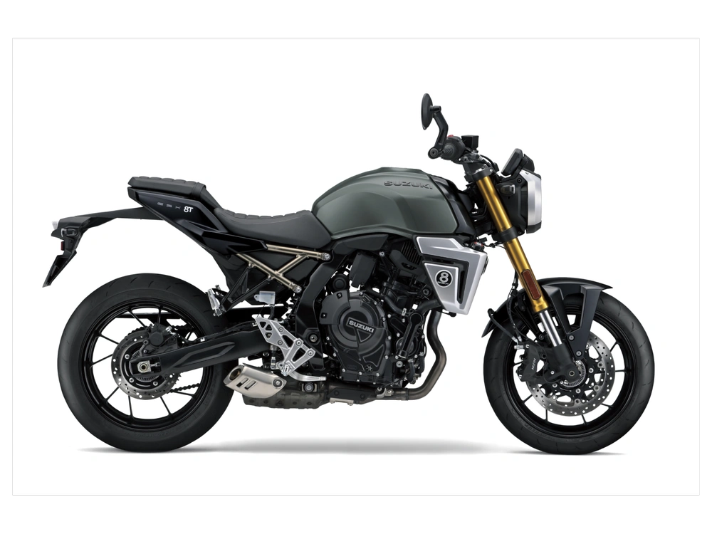 2026 Suzuki GSX-8T GSX-8T Metallic Mat Steel Green alt
