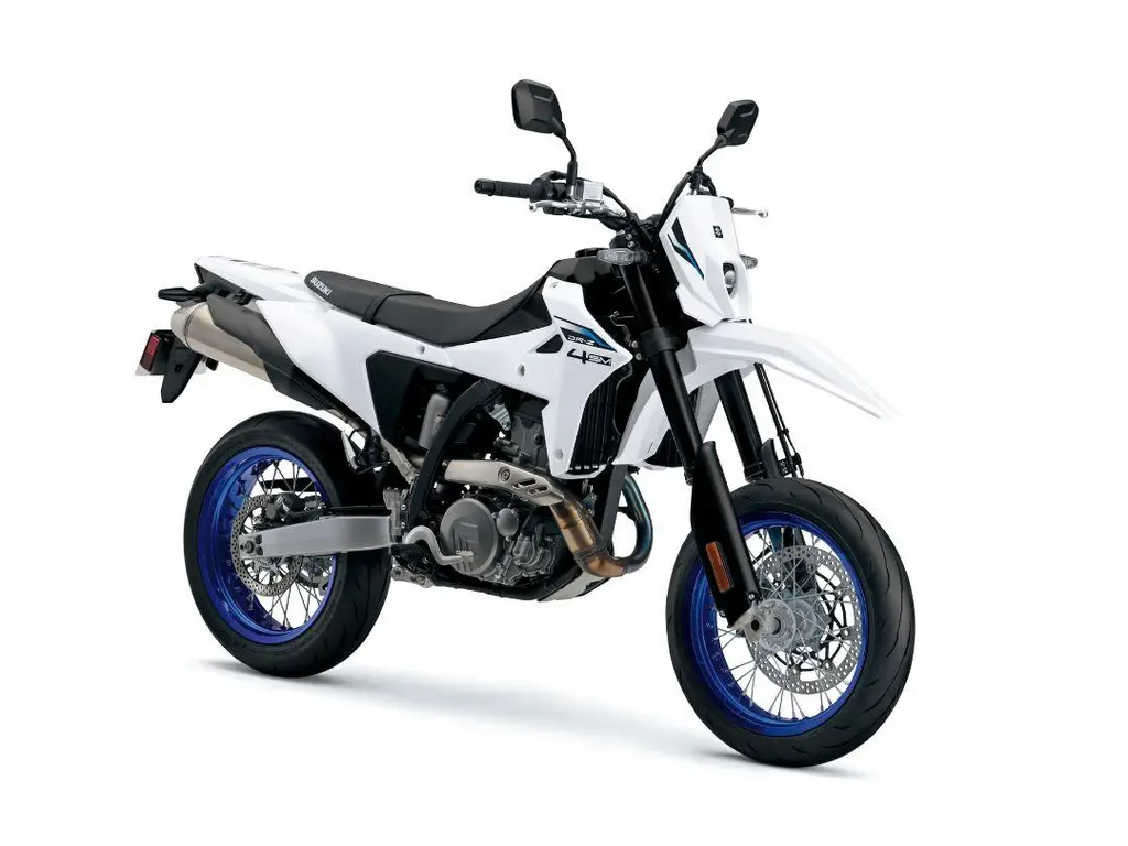 2026 Suzuki DR-Z4SM Solid Special White No. 2
