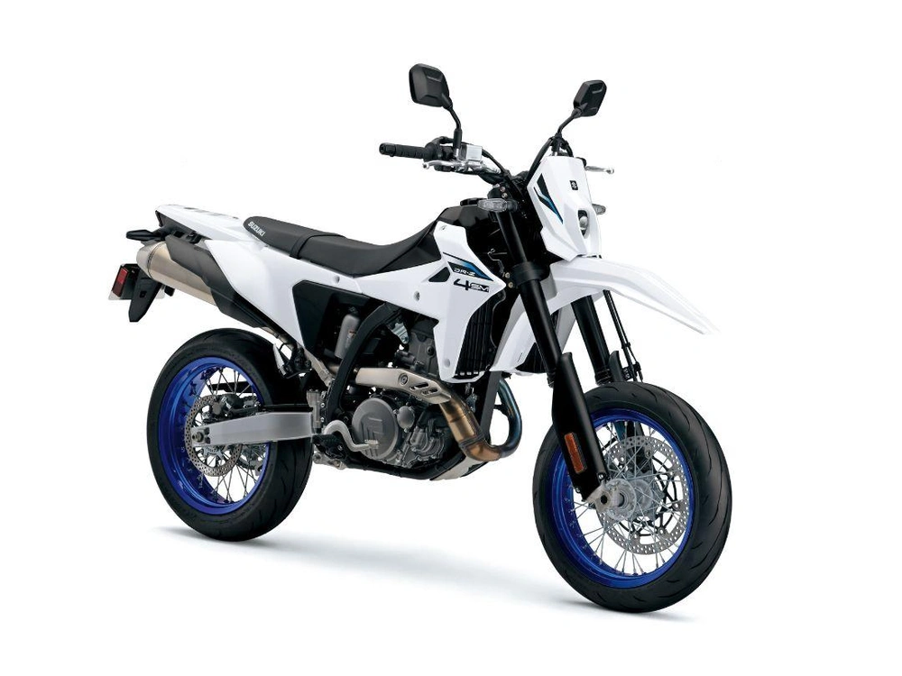 2026 Suzuki DR-Z4SM DR-Z4SM Solid Special White No. 2 alt