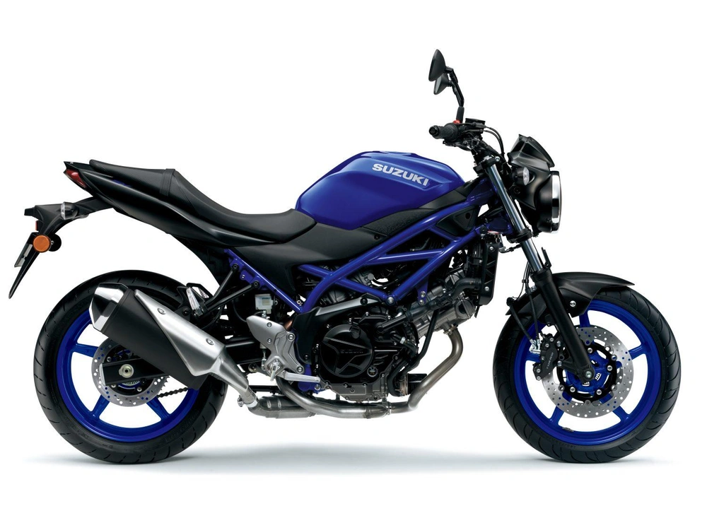 2026 Suzuki SV650A SV650A Pearl Vigor Blue / Metallic Mat Black No. 2 alt