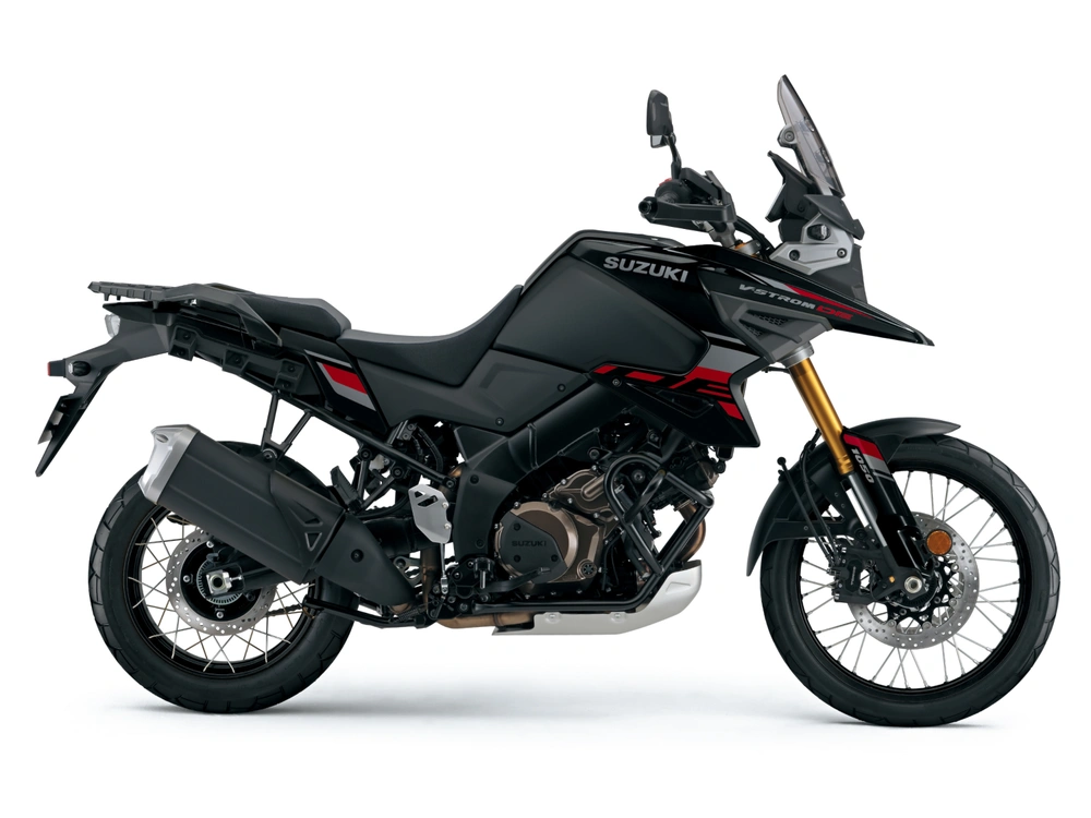 2026 Suzuki V-Strom 1050DE V-Strom 1050DE Glass Sparkle Black / Metallic Mat Black No.2 alt