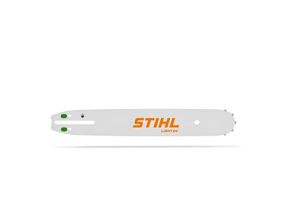 2025 Stihl Competitive Guide Bar – Light 04, 3/8″, .050, Bar Tail A041