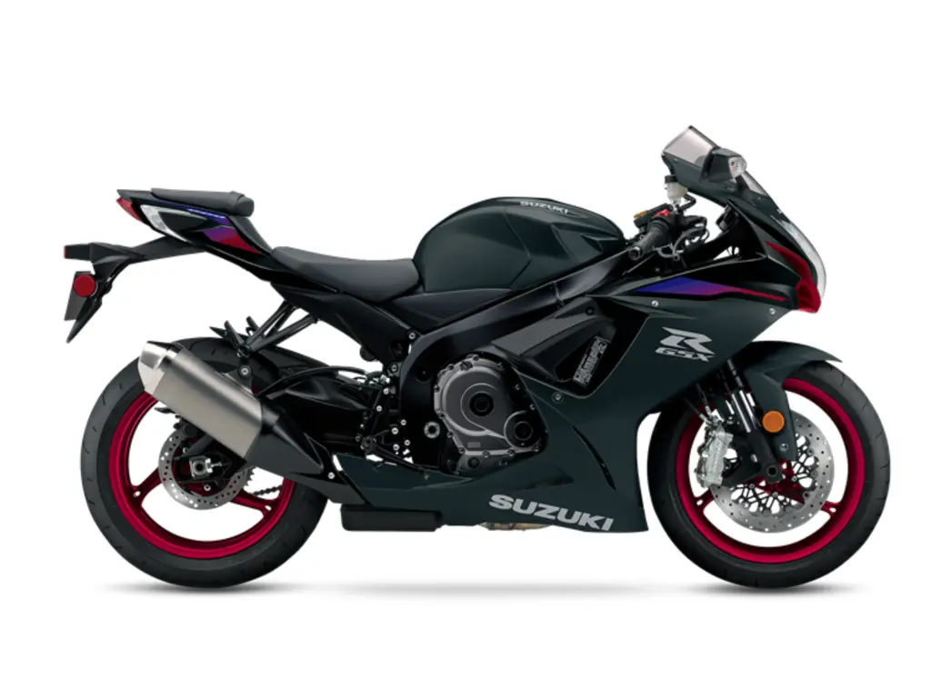 2026 Suzuki GSX-R600 Candy Daring Red / Metallic Mat Black No.2