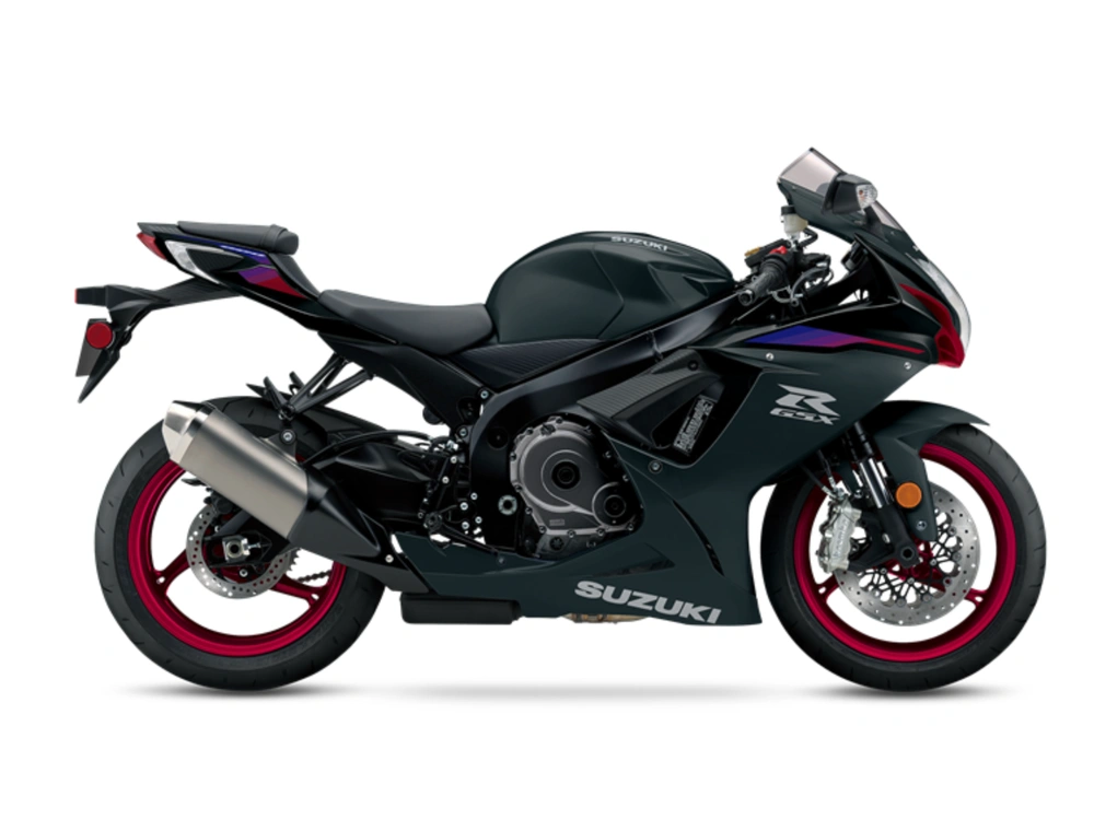 2026 Suzuki GSX-R600 GSX-R600 Candy Daring Red / Metallic Mat Black No.2 alt