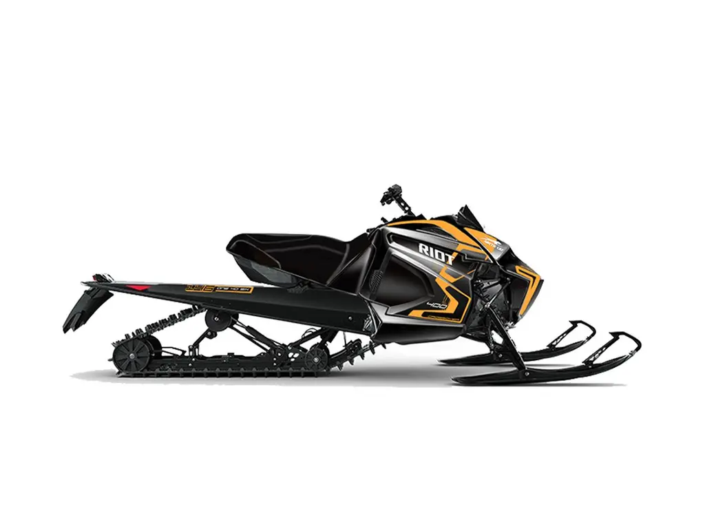 Arctic Cat Riot 400 400, 2-Stroke Black/Orange Sorbet 2026