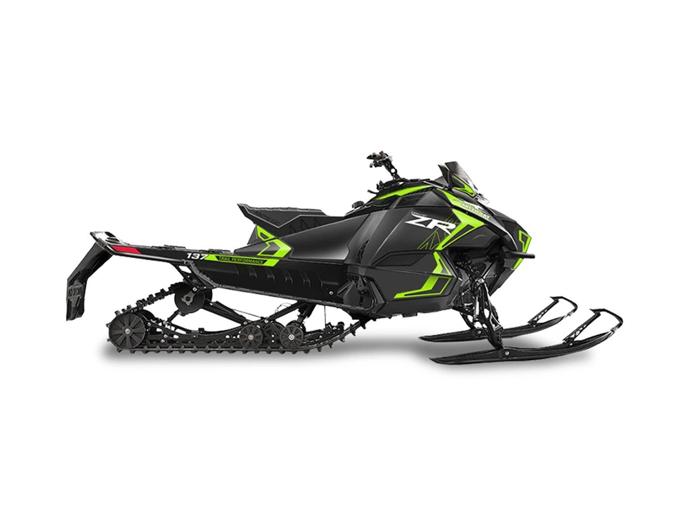2026 Arctic Cat ZR ZR 600 with ATAC Black/Medium Green 600, 2-Stroke alt