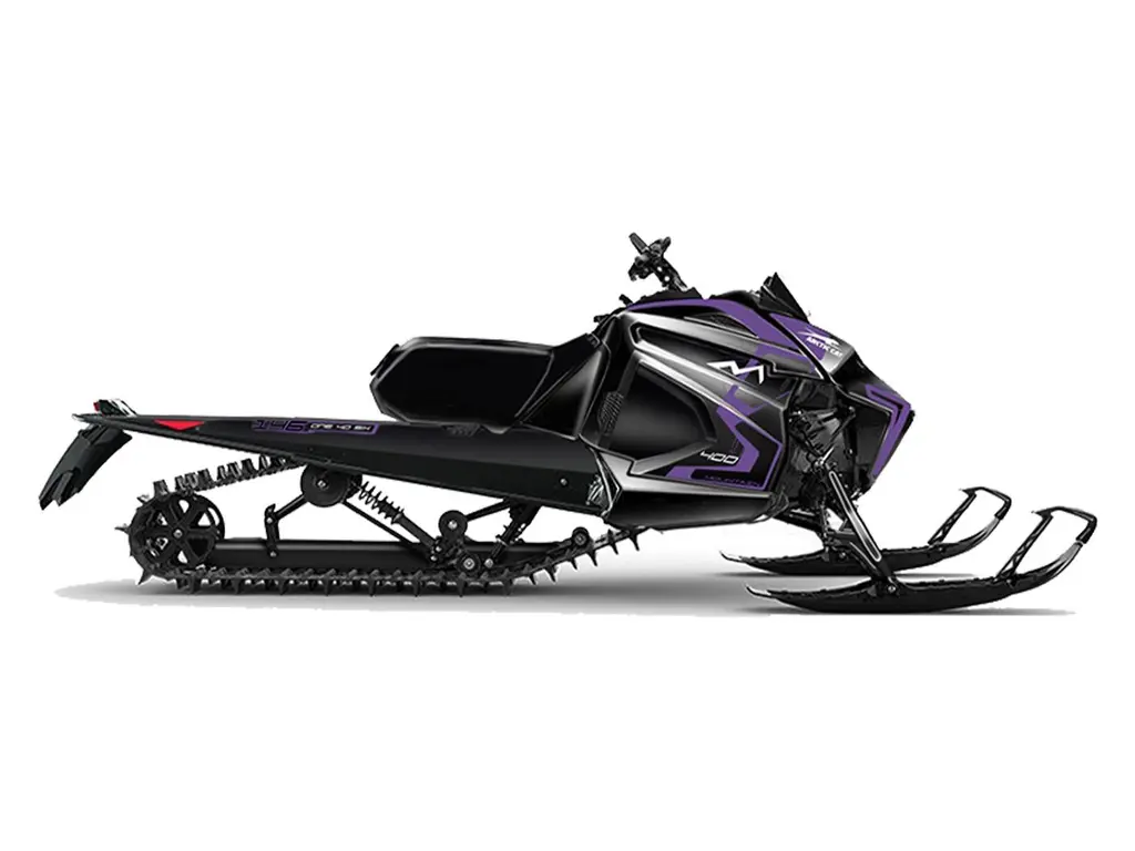 2026 Arctic Cat M 400 400, 2-Stroke Black/Dusk Purple