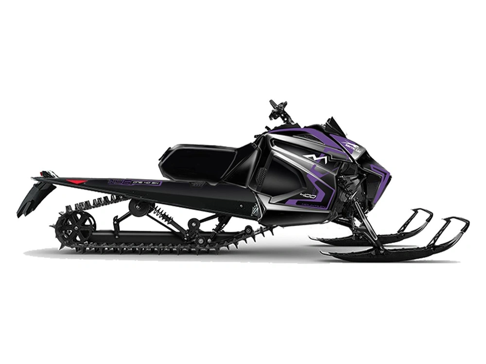 2026 Arctic Cat M ALPHA ONE M 400 Black/Dusk Purple 400, 2-Stroke alt
