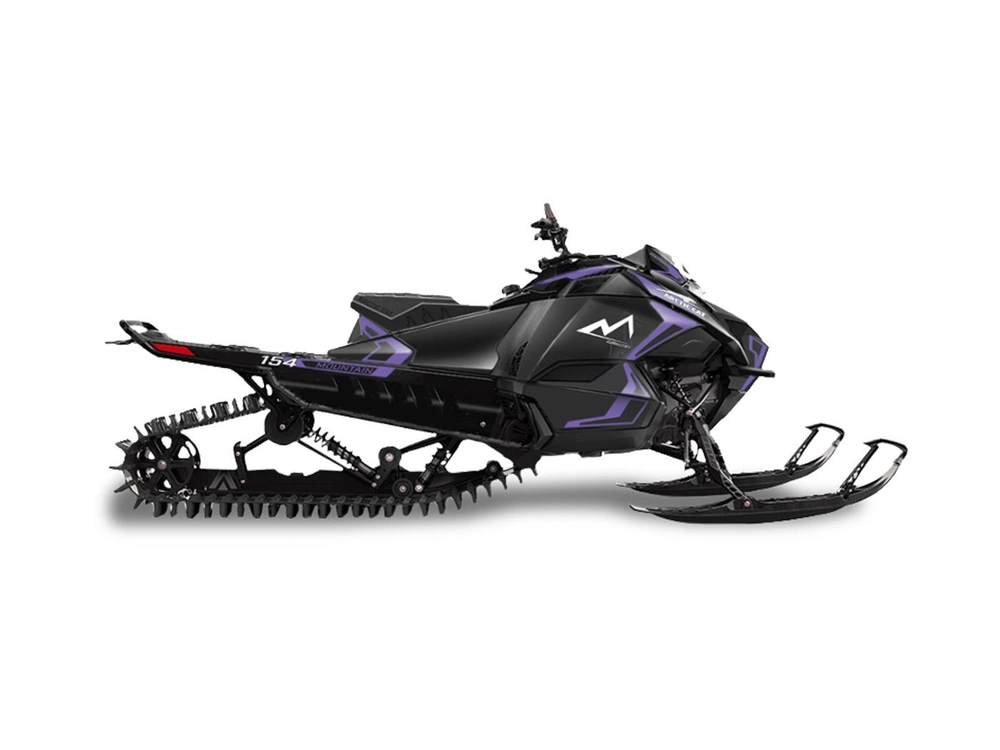2026 Arctic Cat M ALPHA ONE M 600 Sno Pro Black/Dusk Purple 600, 2-Stroke alt