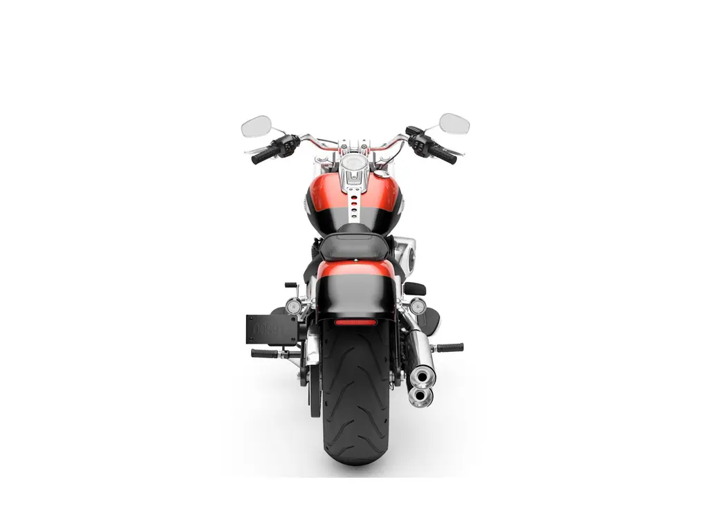 Harley-Davidson Fat Boy® Whiskey Fire/Vivid Black 2025