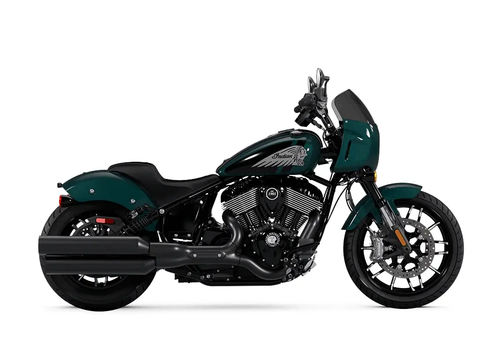 2025 Indian Motorcycle Sport Chief Cascade Green Metallic