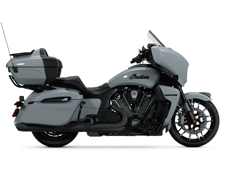 2025 Indian Motorcycle Roadmaster PowerPlus Dark Horse with 112 and Powerband Audio Package Storm Gray