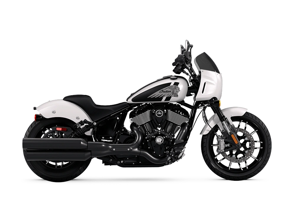 2025 Indian Motorcycle Sport Chief Sport Chief Ghost White Metallic Smoke alt