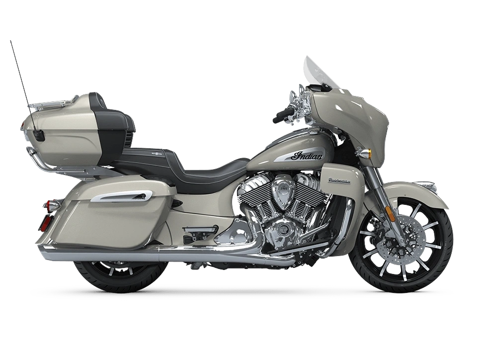 Indian Motorcycle Roadmaster Limited Roadmaster Limited avec Ensemble audio Powerband Silver Quartz Metallic 2025 alt