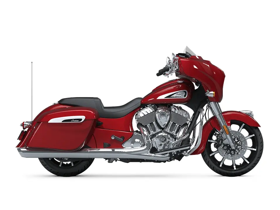 2025 Indian Motorcycle Chieftain Limited Sunset Red Metallic